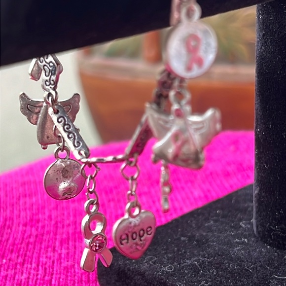 Breast Cancer Charm Bracelet from Brighton - Picture 1 of 6